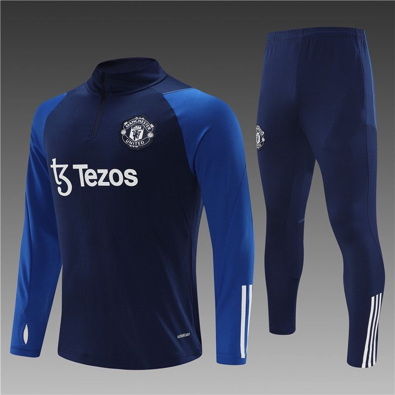 Ensemble Manchester United Bleu Foncé 2023 2024 - L'Univers du Maillot