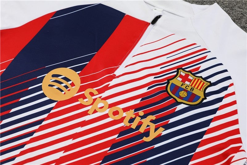 Ensemble FC Barcelone Blanc 2023 2024 - L'Univers du Maillot