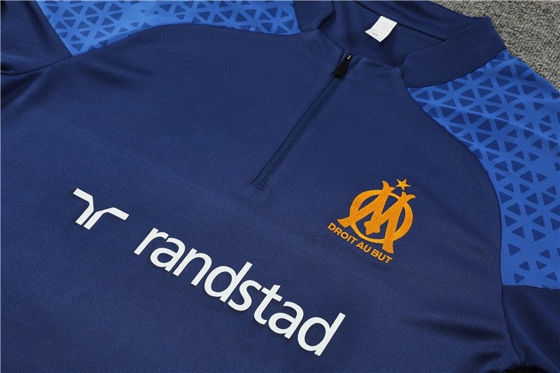 Ensemble Olympique de Marseille Bleu Foncé 2023 2024 - L'Univers du Maillot