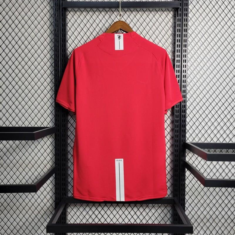 Manchester United maillot Domicile Rétro 2007 2008 - L'Univers du Maillot