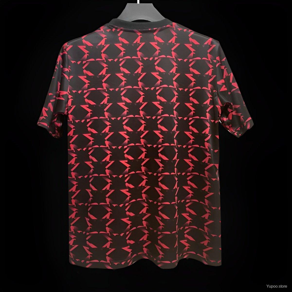 Manchester Untied Maillot pattern Red 24/25 - L'Univers du Maillot