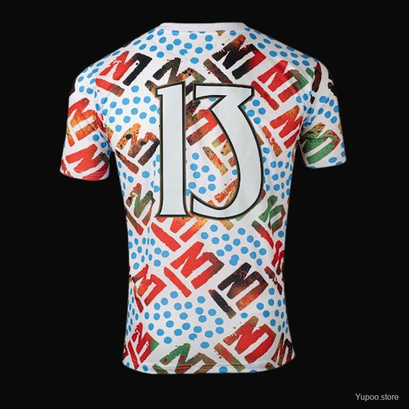 Maillot 24/25 Olympique Marseille Africa Bleu - L'Univers du Maillot