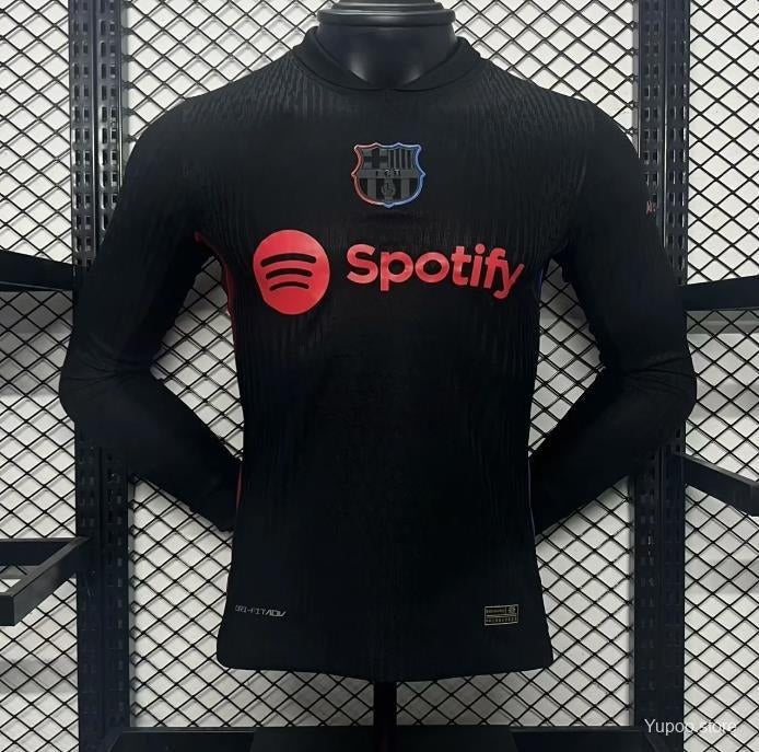 Maillot 24/25 Barcelone Noir Manches Longues - L'Univers du Maillot
