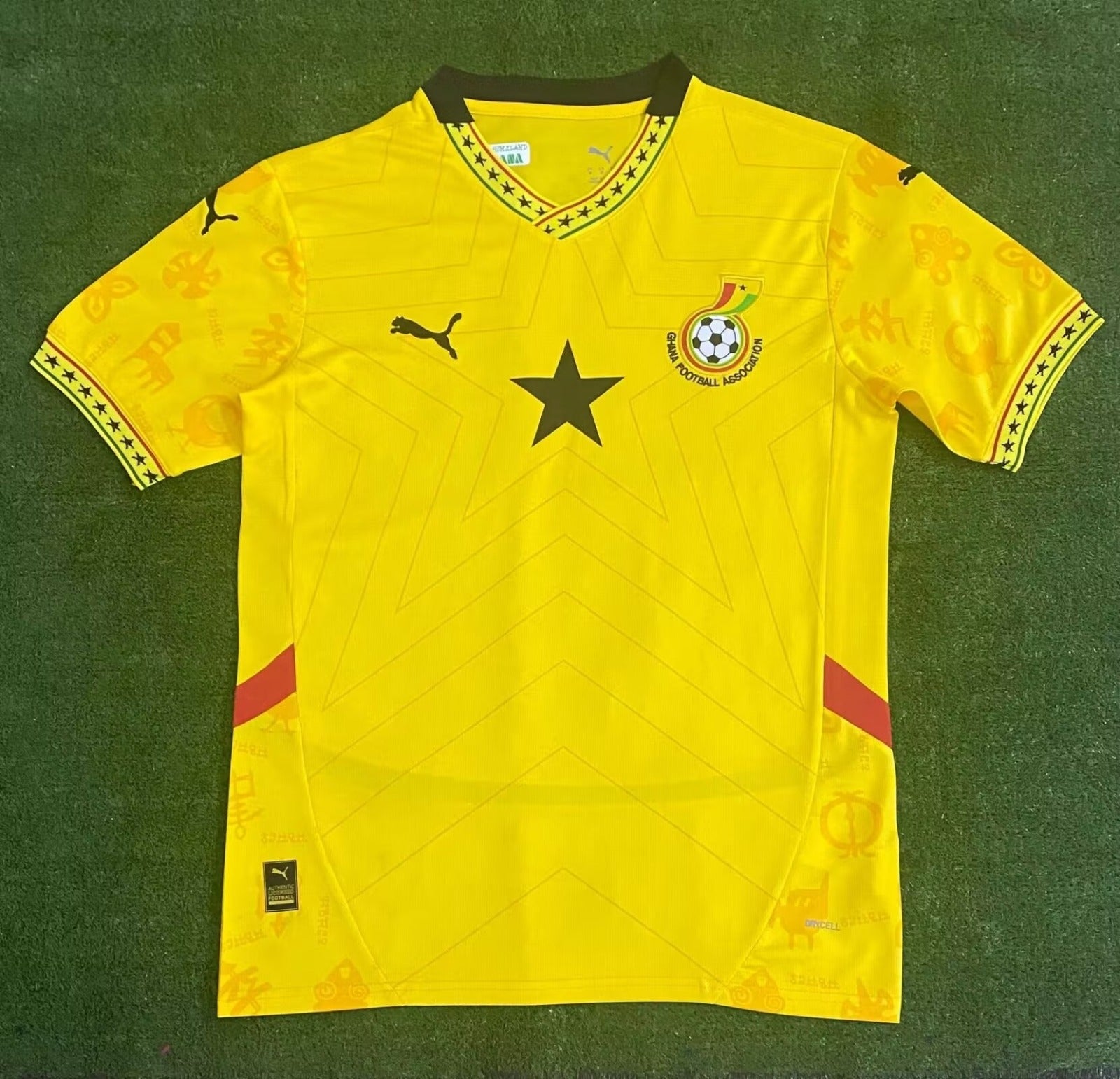 Maillot 24/25 Ghana Jaune Spécial - L'Univers du Maillot
