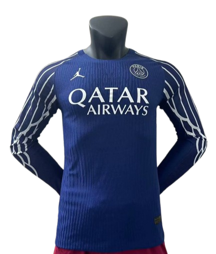 Maillot Player 25/26 PSG Bleu Manches Longues - L'Univers du Maillot