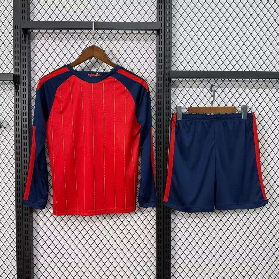 Ensemble 25/26 Espagne Domicile Adult Manches Longues