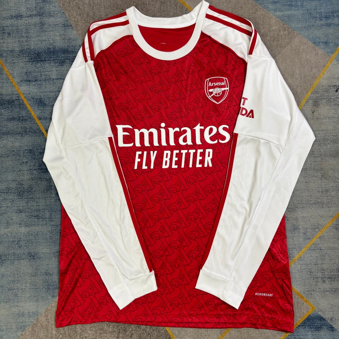 Maillot 25/26 Arsenal Domicile Manches Longues