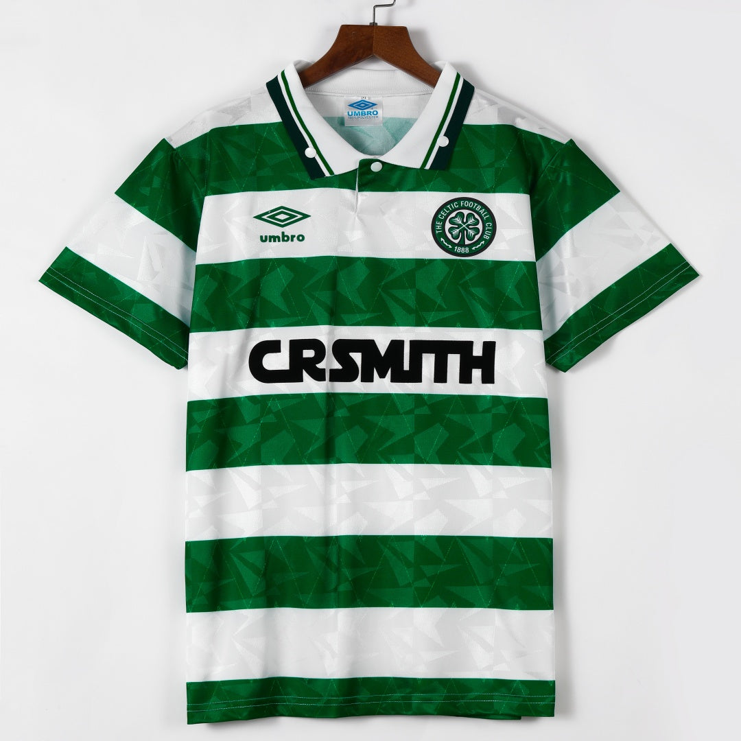 1989-1991 Maillot Celtic Domicile Retro
