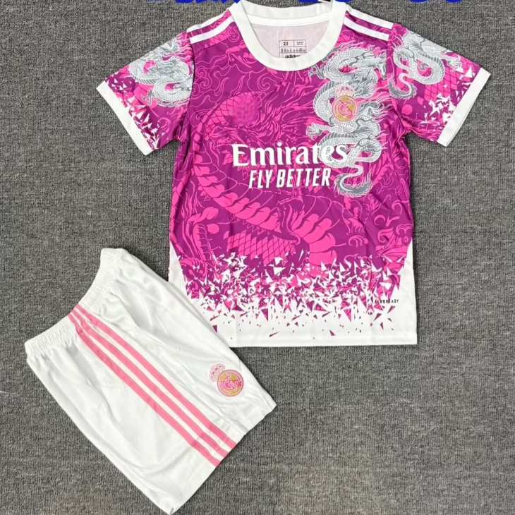 25/26 Ensemble Enfant Real Madrid Spécial rose A
