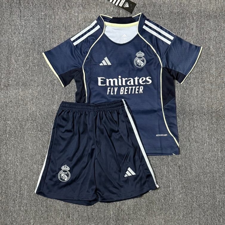 25/26 Ensemble Enfant Real Madrid Extérieur