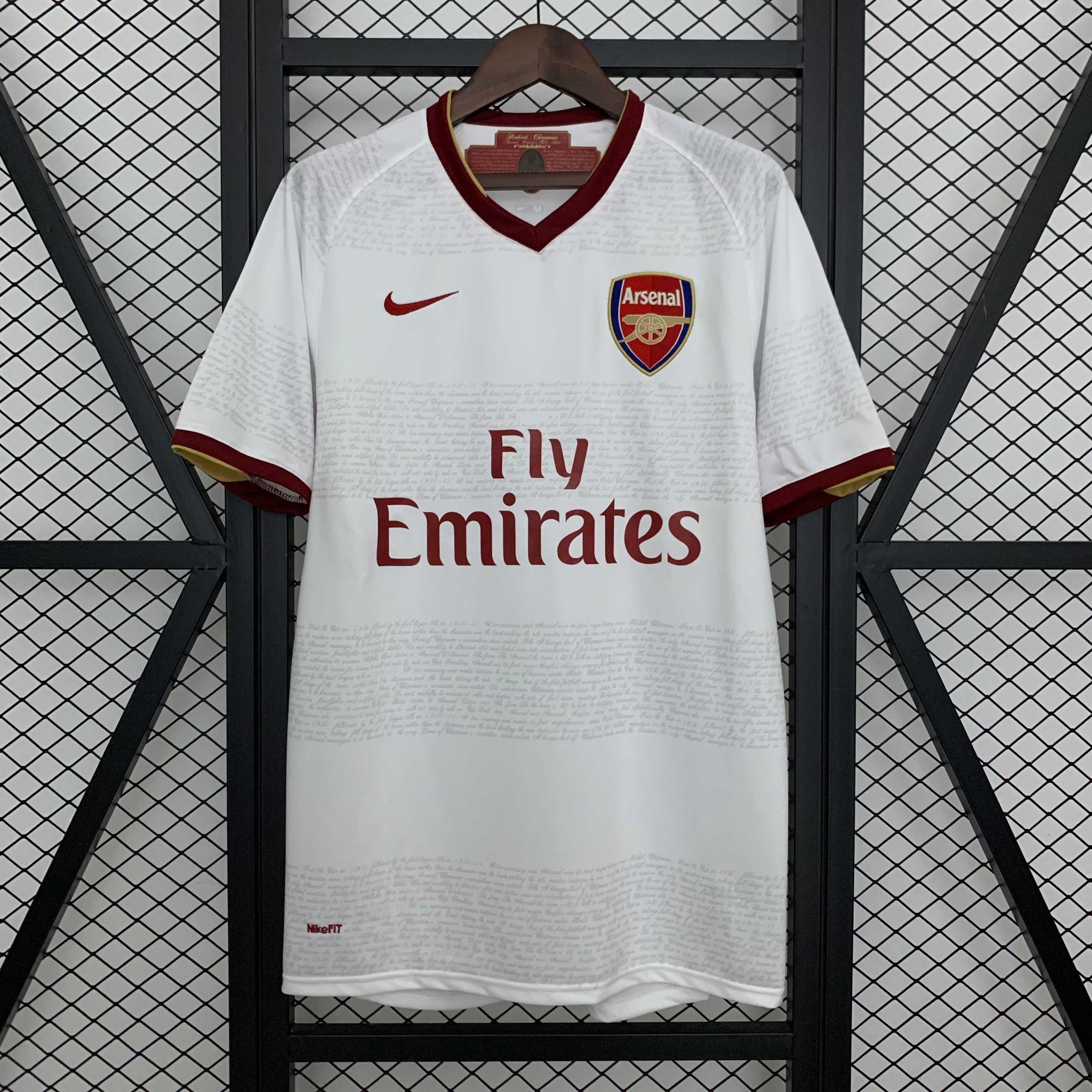 Maillot 07/08 Arsenal Extérieur Rétro - L'Univers du Maillot