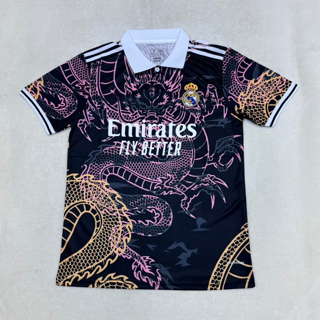 Maillot 25/26 Real Madrid Spécial black Dragon Z