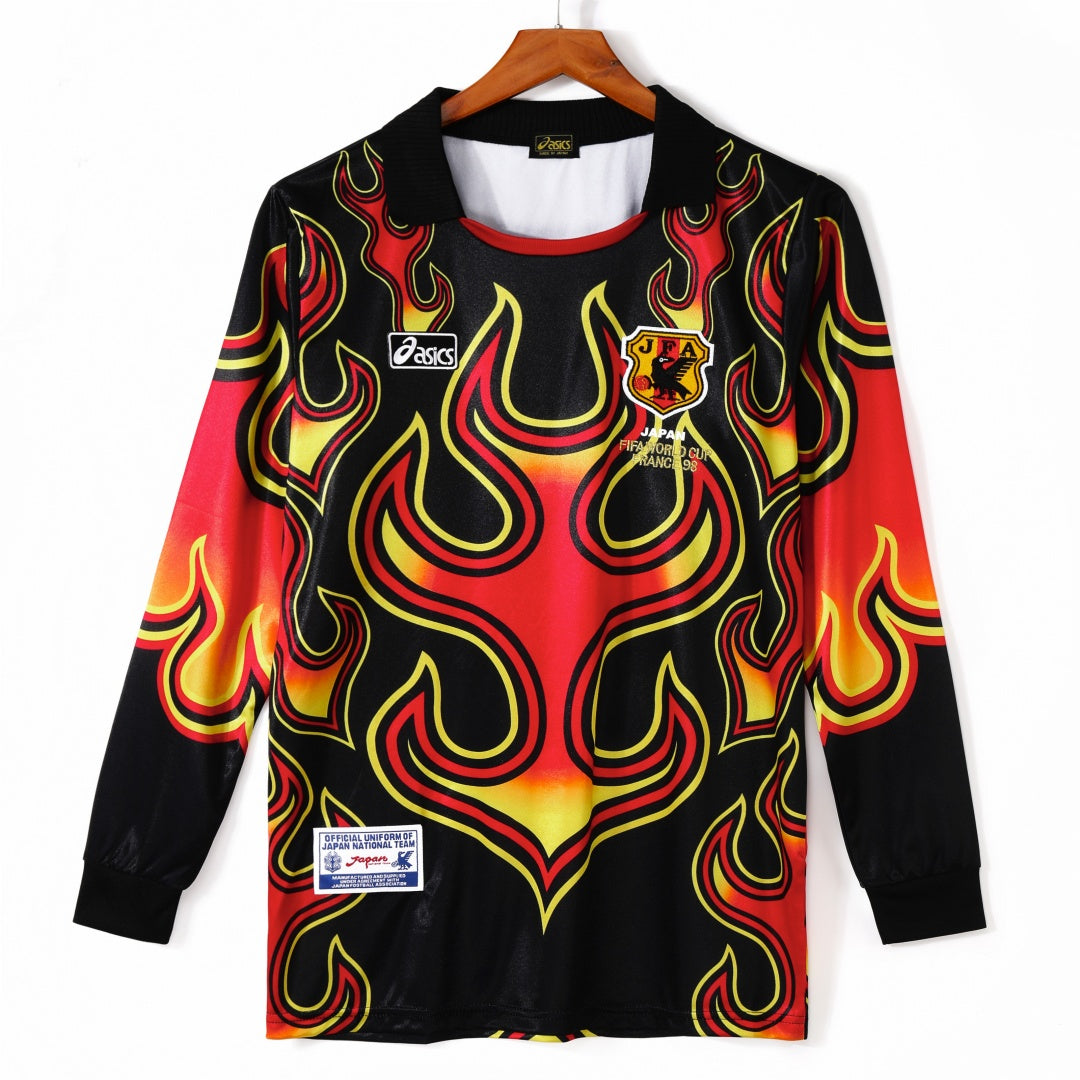 1998 Maillot japon Rétro Manches Longues