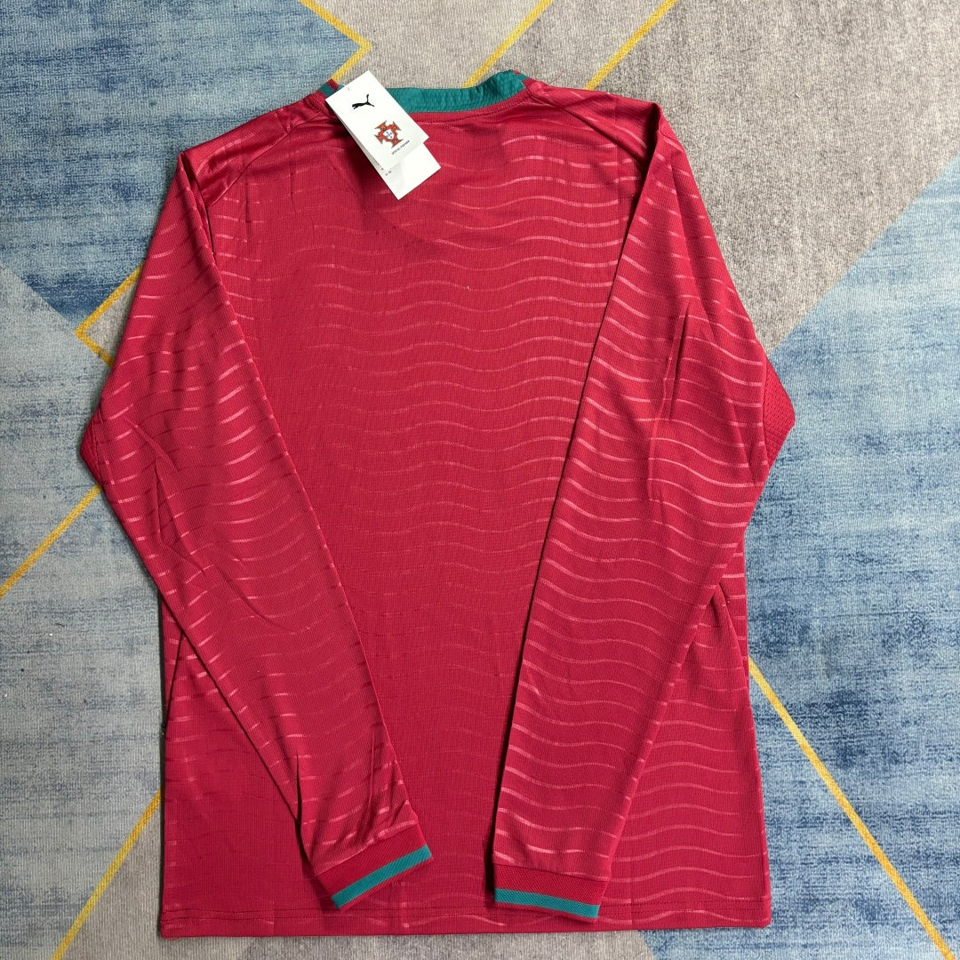 Maillot 26/27 Portugal Domicile Manches Longues