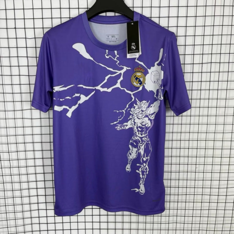 25/26 Maillot Real Madrid Spécial violet