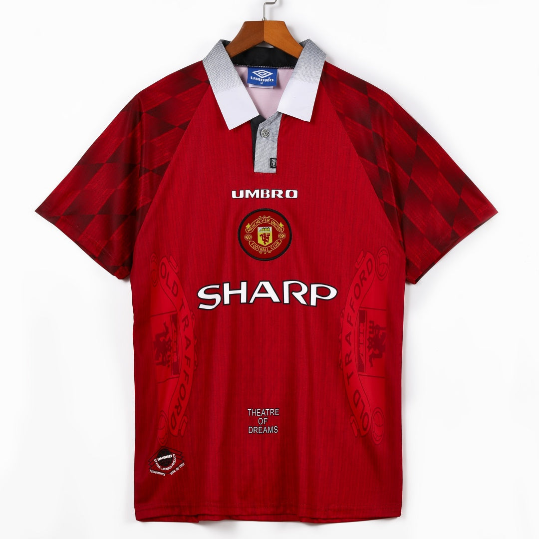 1996-1997 Maillot Manchester Domicile Retro