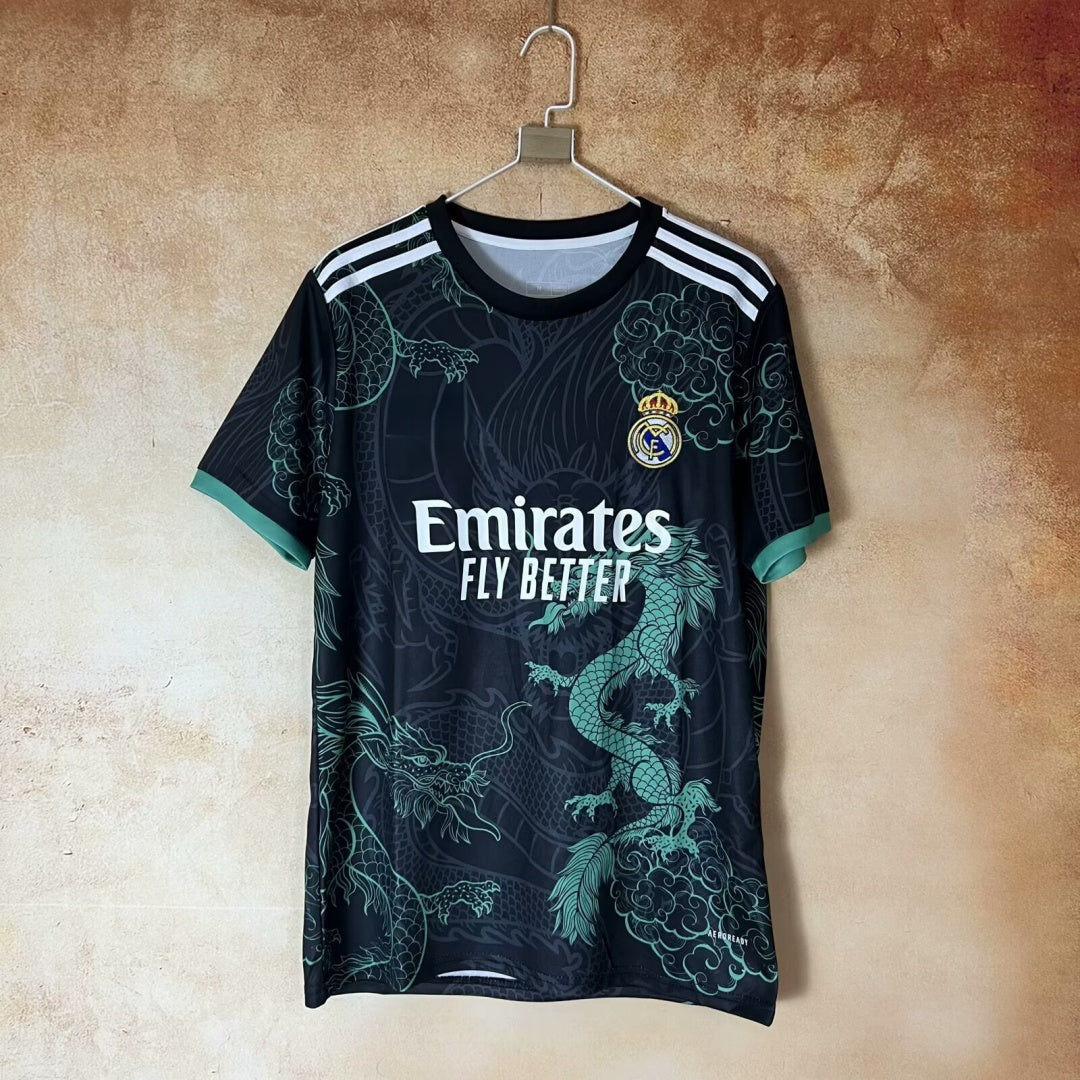 Maillot 24/25 Real Madrid Spécial dragon green style