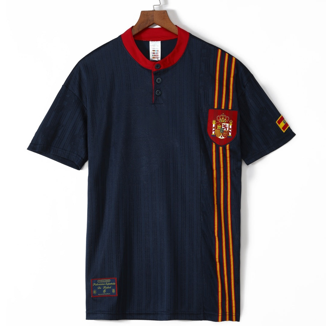 1996 Maillot Espagne Extérieur Retro