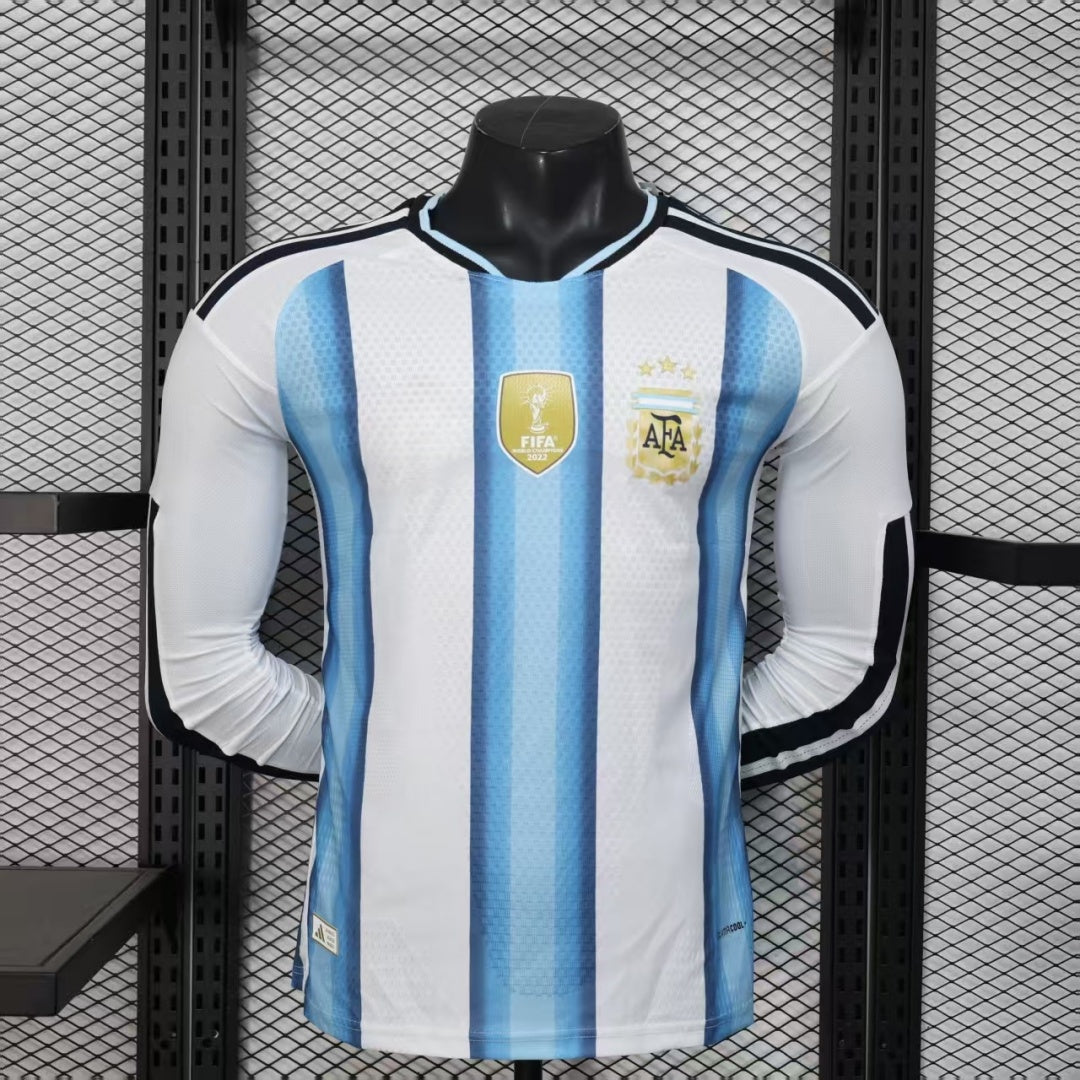 Maillot 25/26 Argentine Domicile player Manches Longues