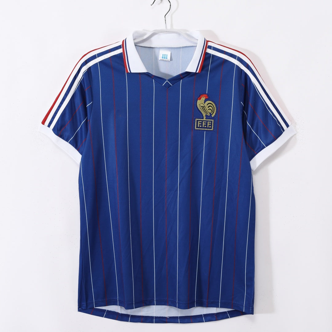 1982 Maillot Retro France Domicile