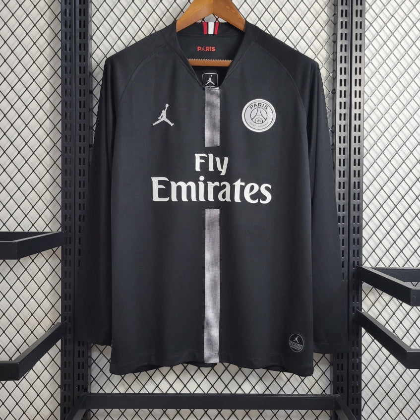 2018-2019 Maillot PSG Domicile Retro Manches Longues