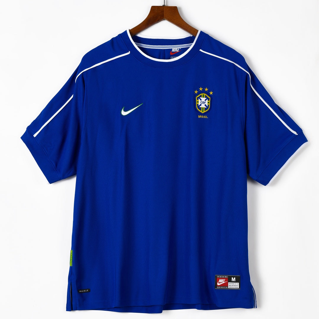 1998 Maillot Brésil Extérieur Rétro
