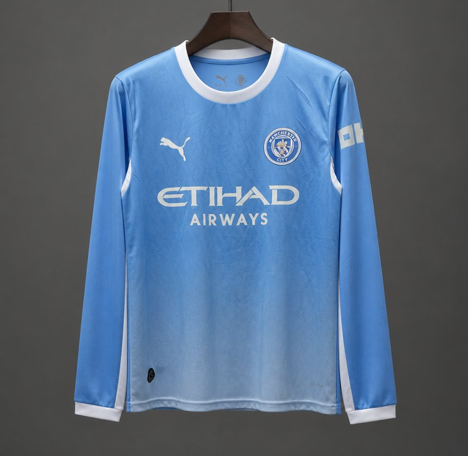 Maillot 26/27 Manchester City Domicile Manches Longues