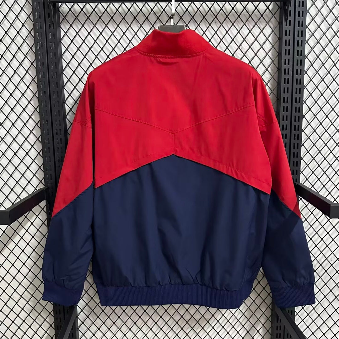 Veste coupe-vent réversible Barcelone F1071