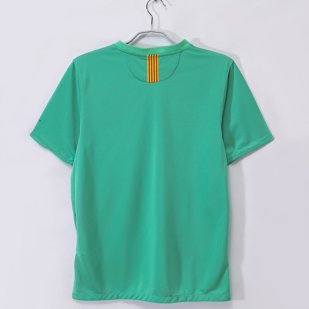 2010-2011 Maillot Barcelone Extérieur Rétro