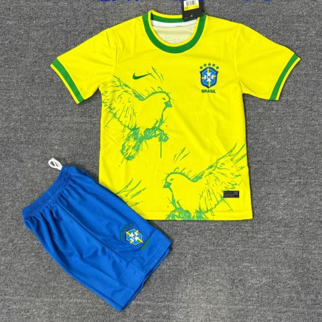 25/26 Ensemble Enfant  Brésil Spécial  bird yellow