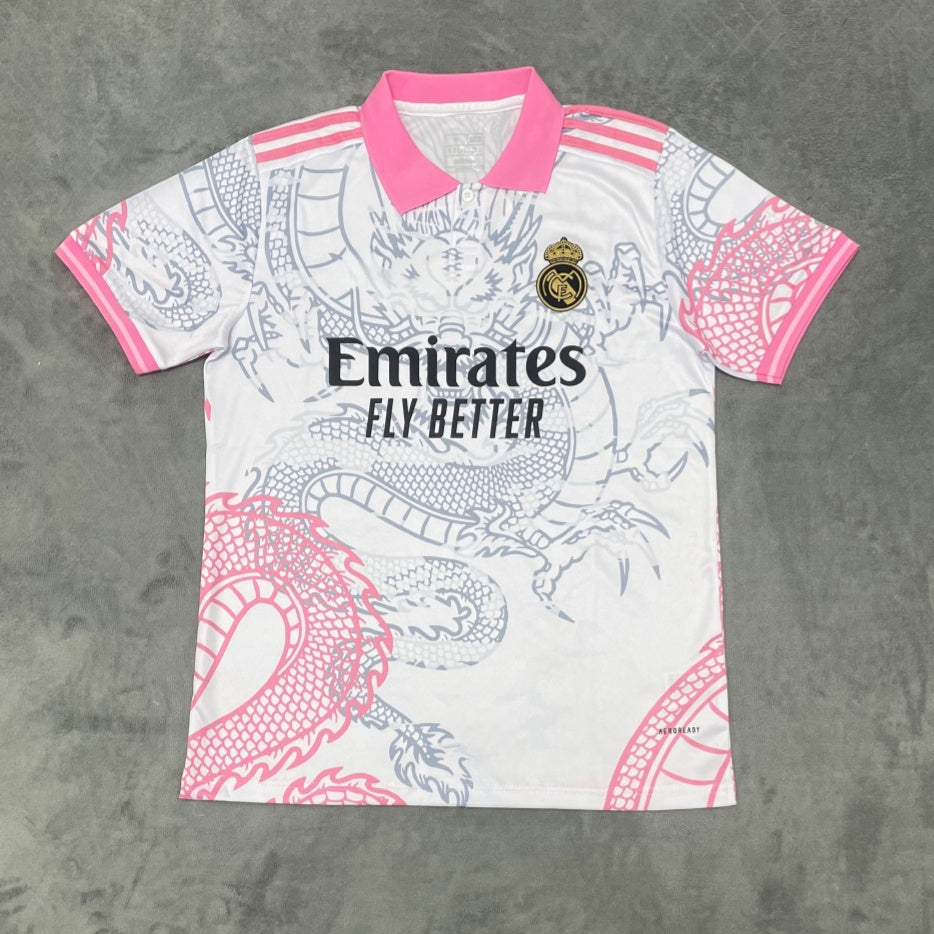 Maillot 25/26 Real Madrid Spécial Dragon rose Polo R