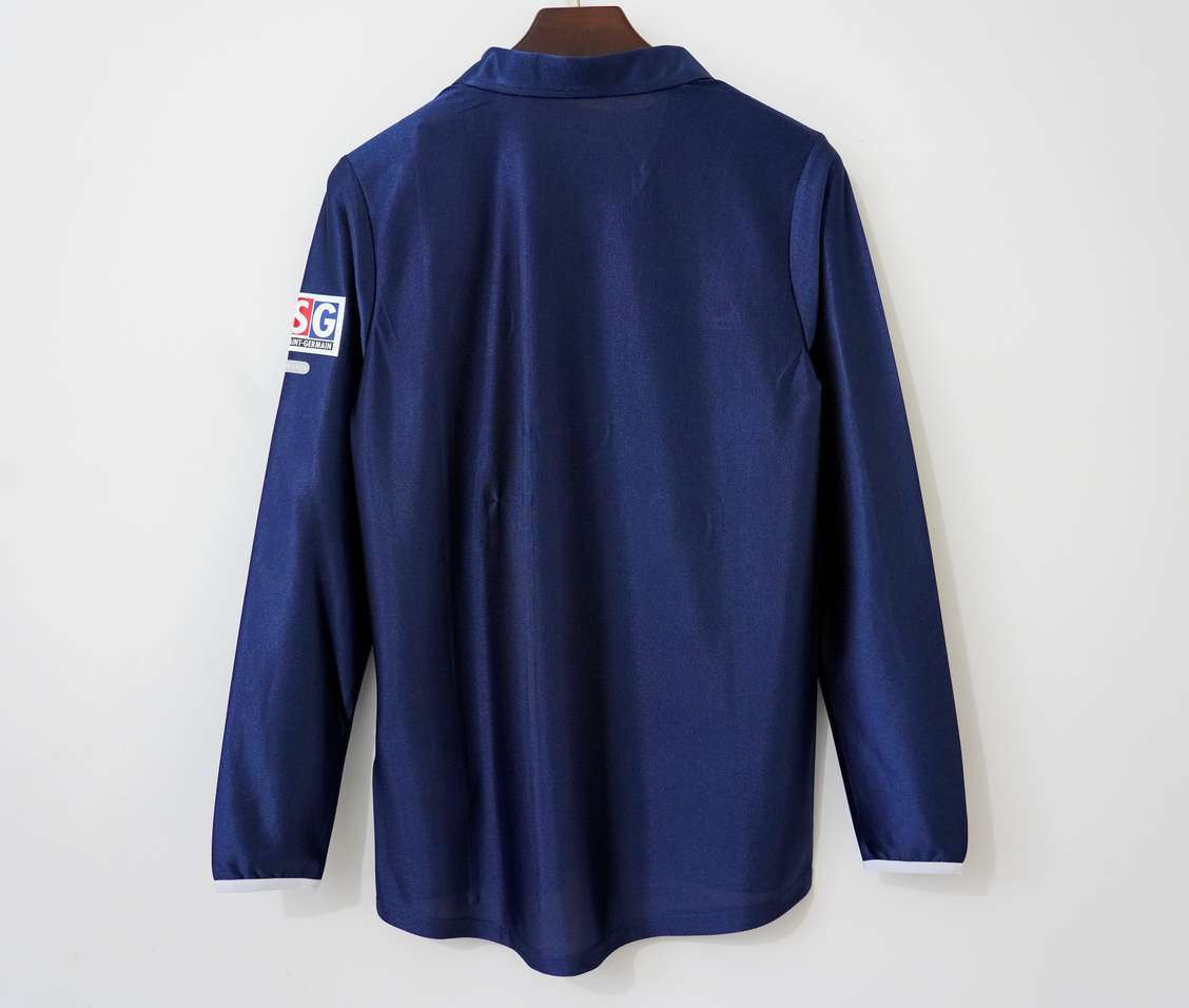2001-2002 Maillot  PSG Domicile Retro Manches Longues