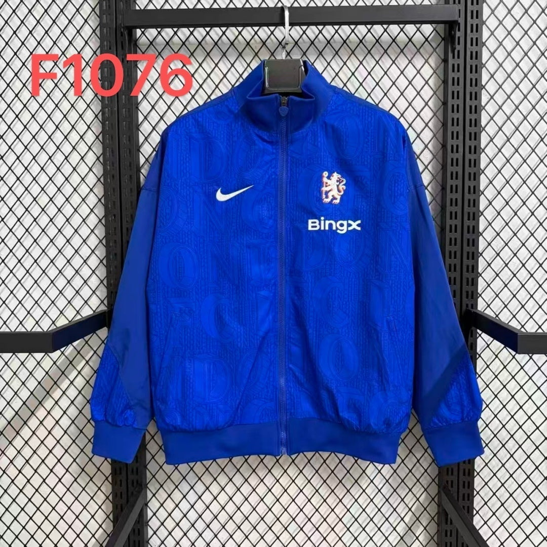 Veste coupe-vent réversible Chelsea blue