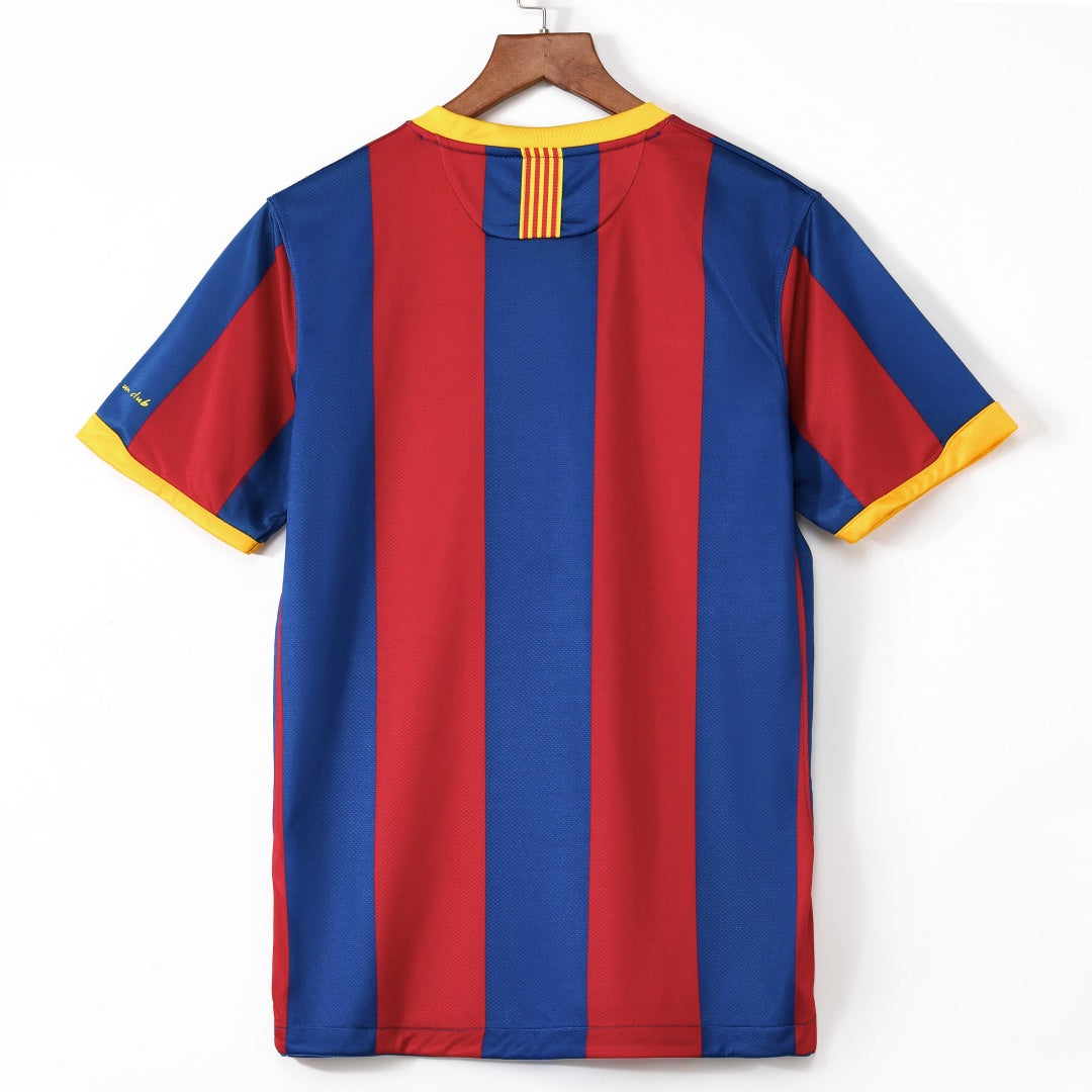 2010-2011 Maillot Barcelone Domicile Rétro