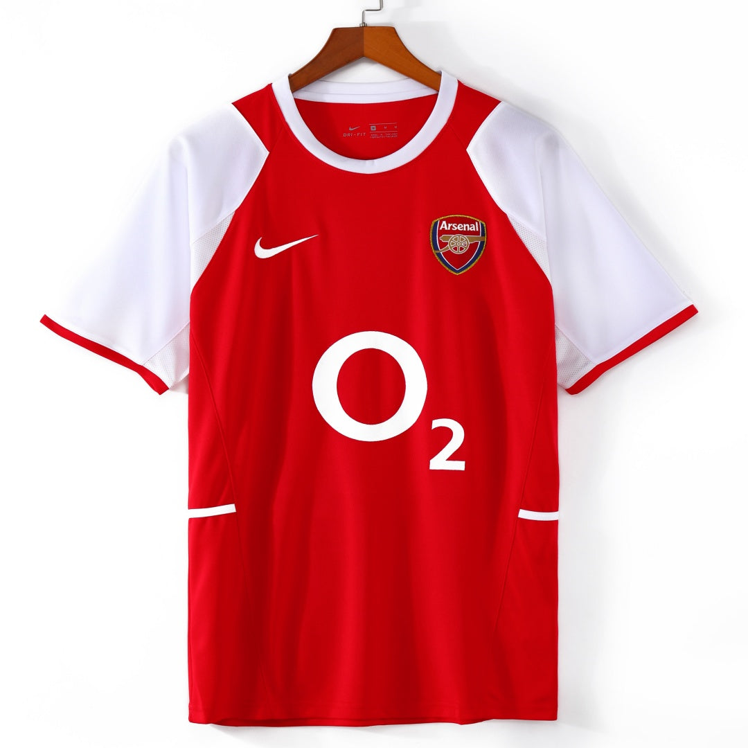 2002-2004Maillot Arsenal Domicile Retro