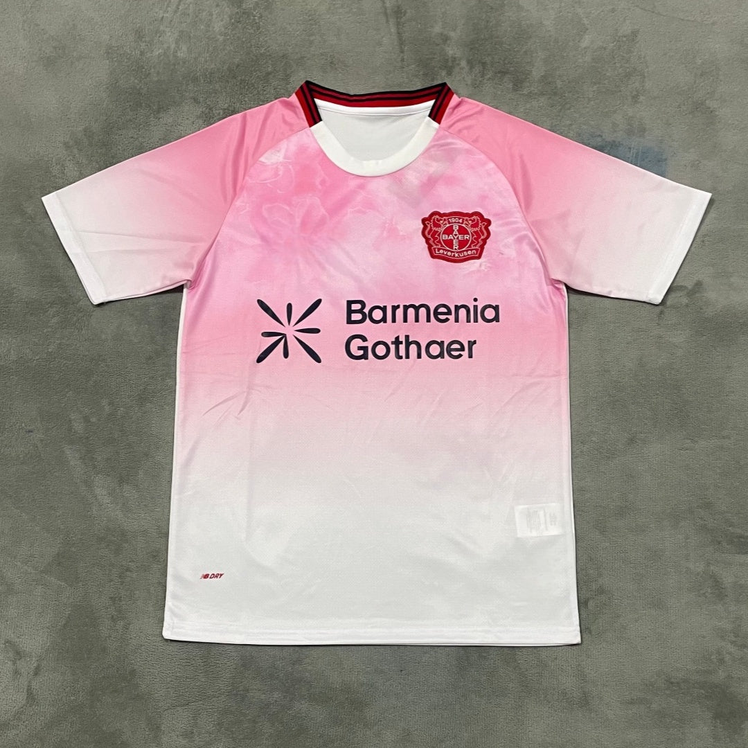 Maillot 25/26 Bayer Leverkusen  Spécial rose