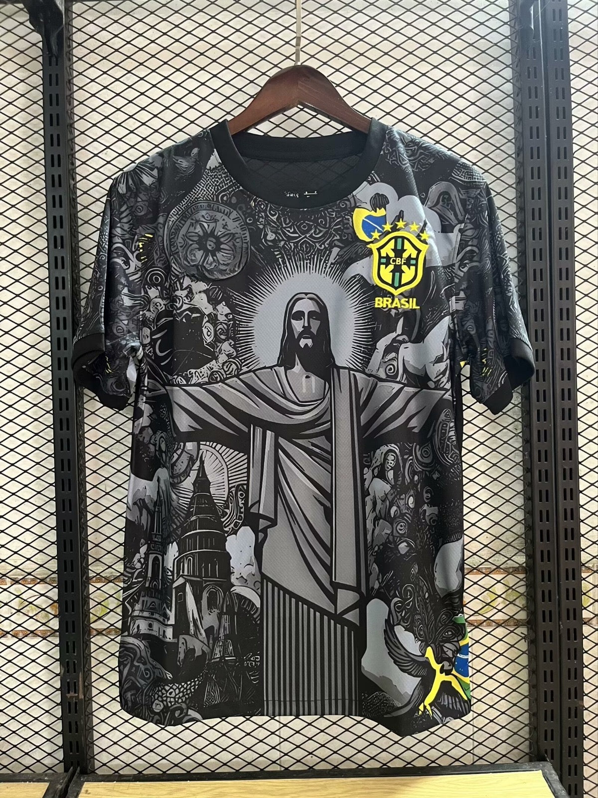 Maillot 24/25 Brésil Noir Spécial - L'Univers du Maillot