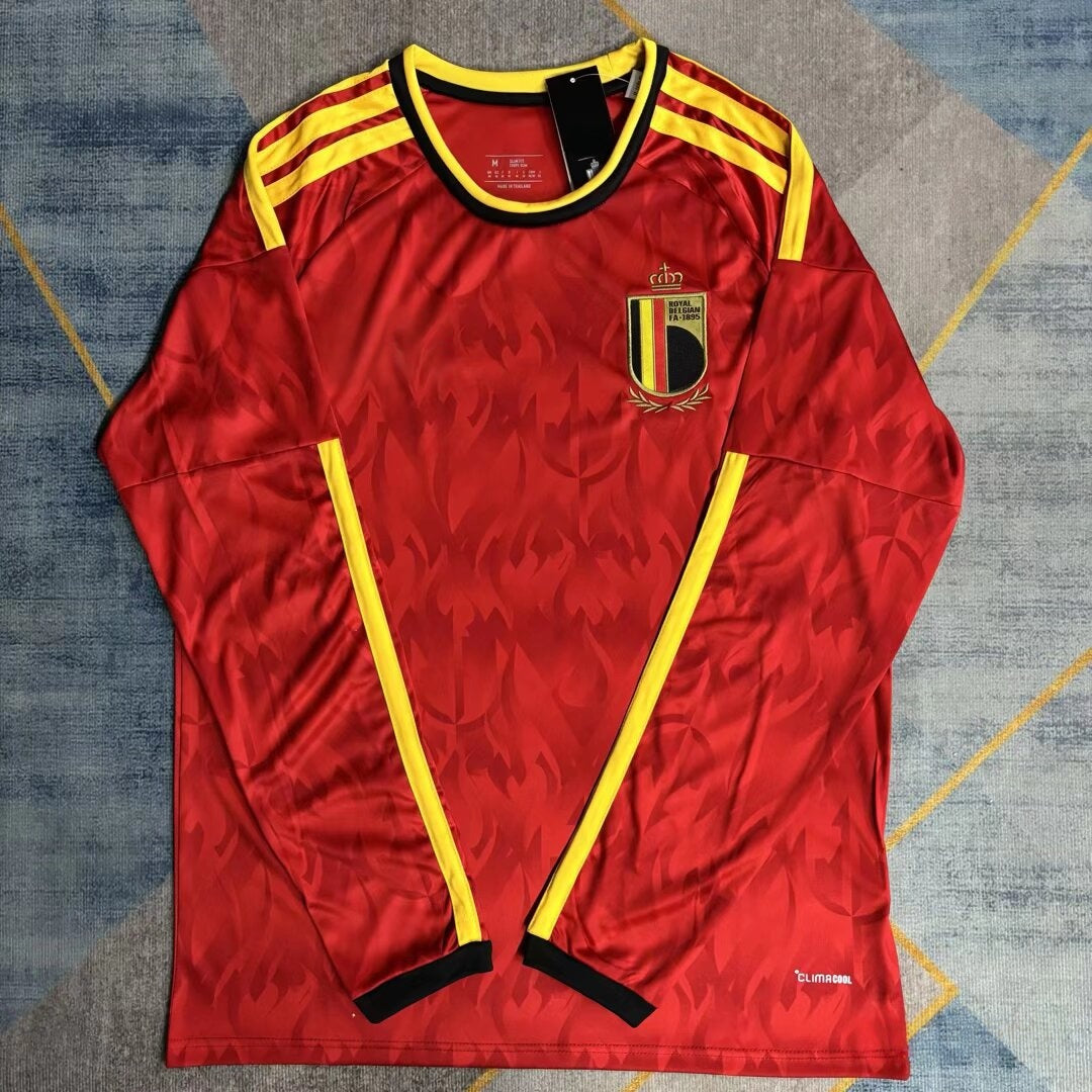 Maillot 26/27 Belgique Domicile Manches Longues