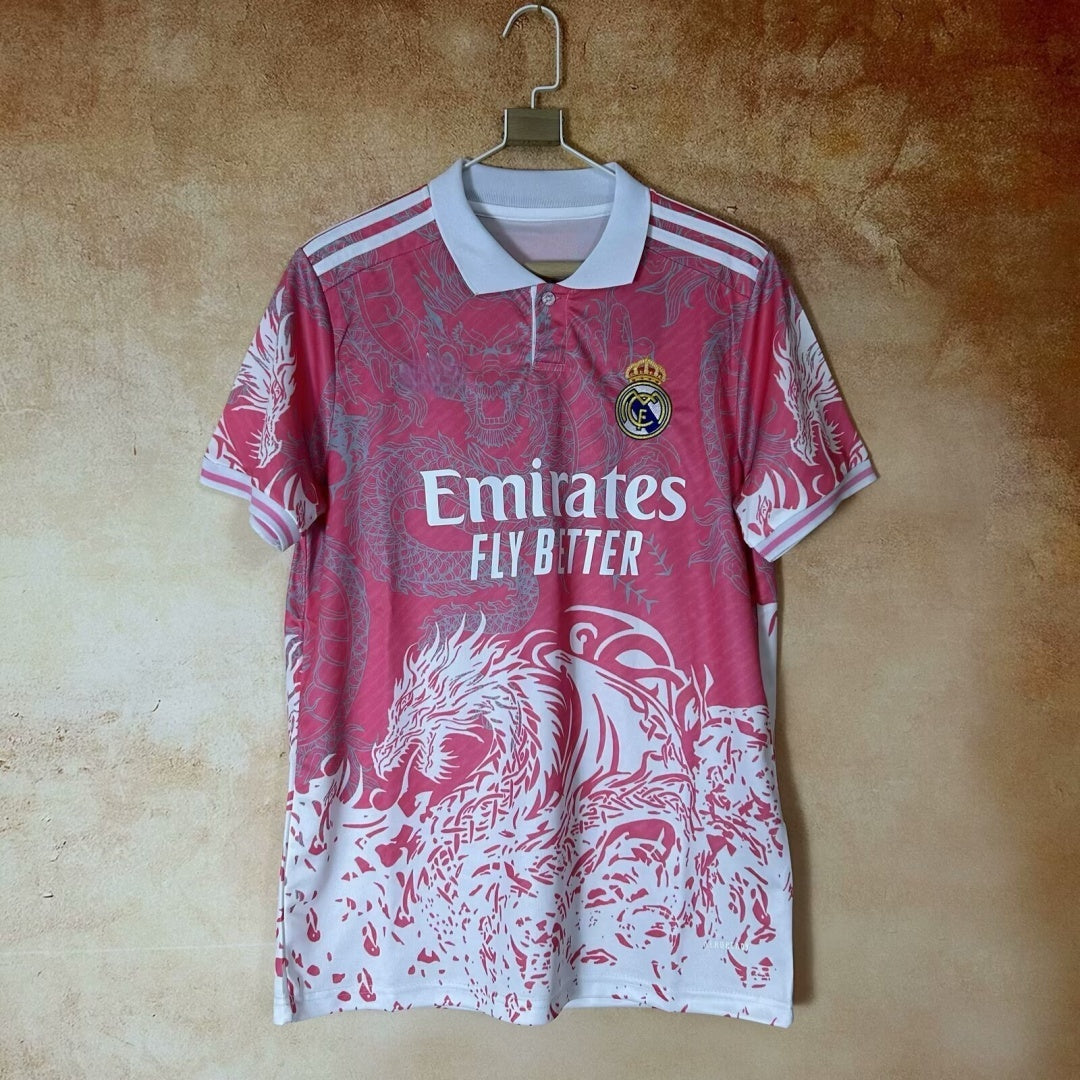 25/26 Maillot Real Madrid rose POLO