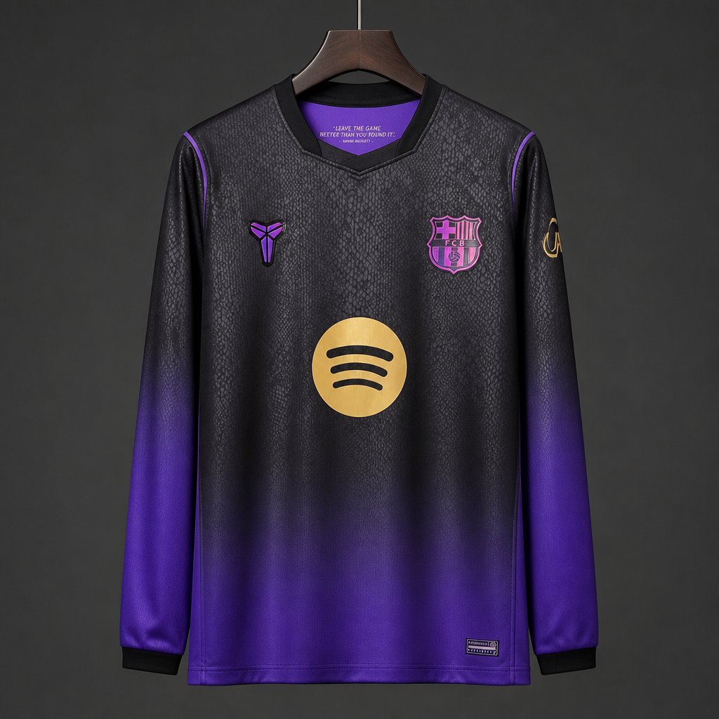 Maillot 26/27 Barcelone Extérieur  Manches Longues