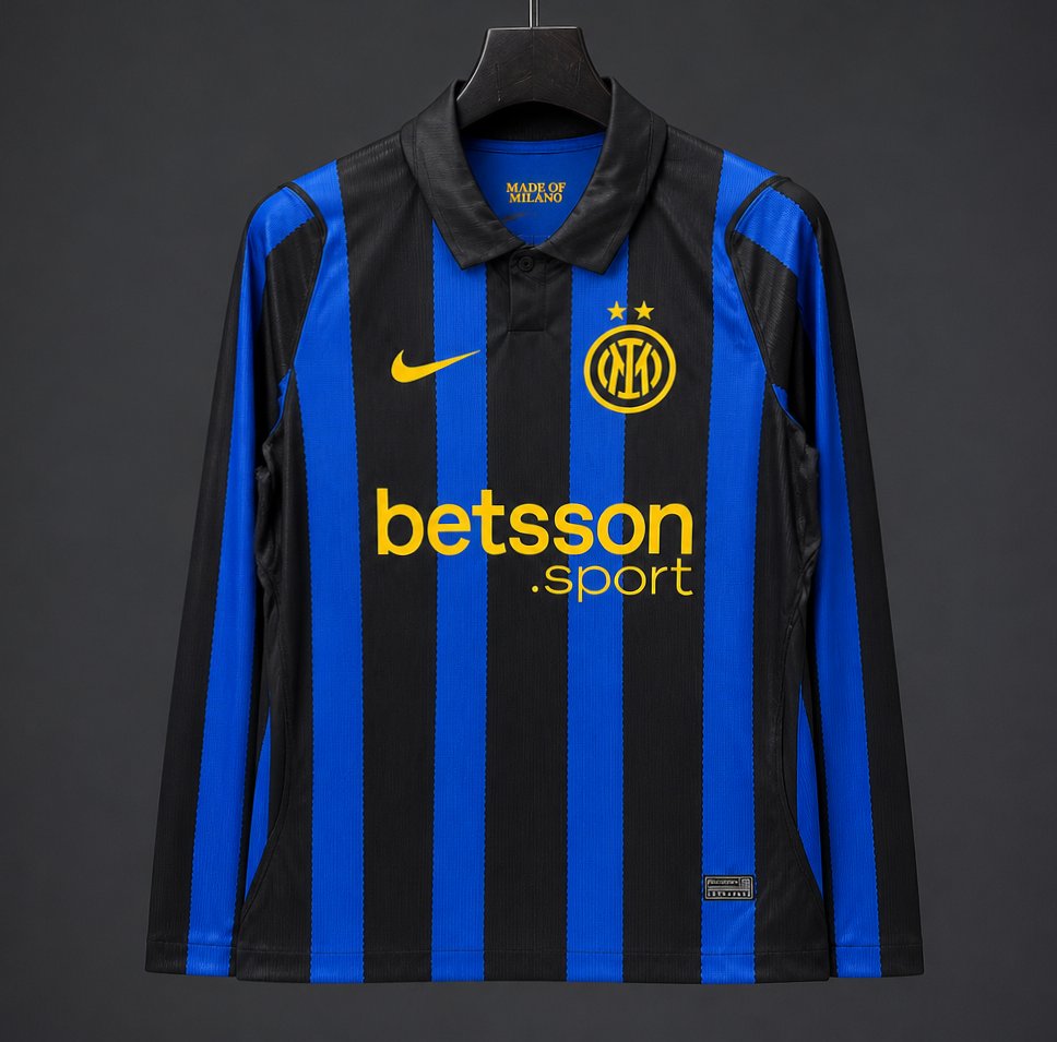 Maillot 26/27 Inter Milan Domicile  Manches Longues