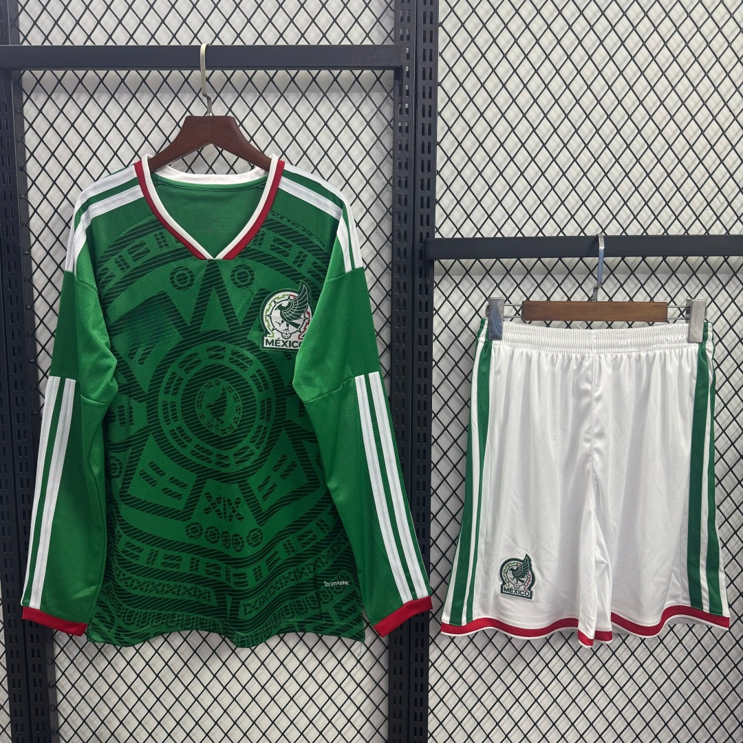 Ensemble 25/26  Mexique Domicile Adult  Manches Longues