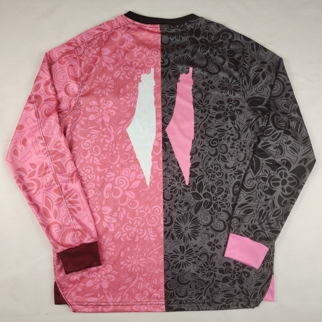 Maillot 25/26 FC(Filastin) Spécial  rose  Manches Longues