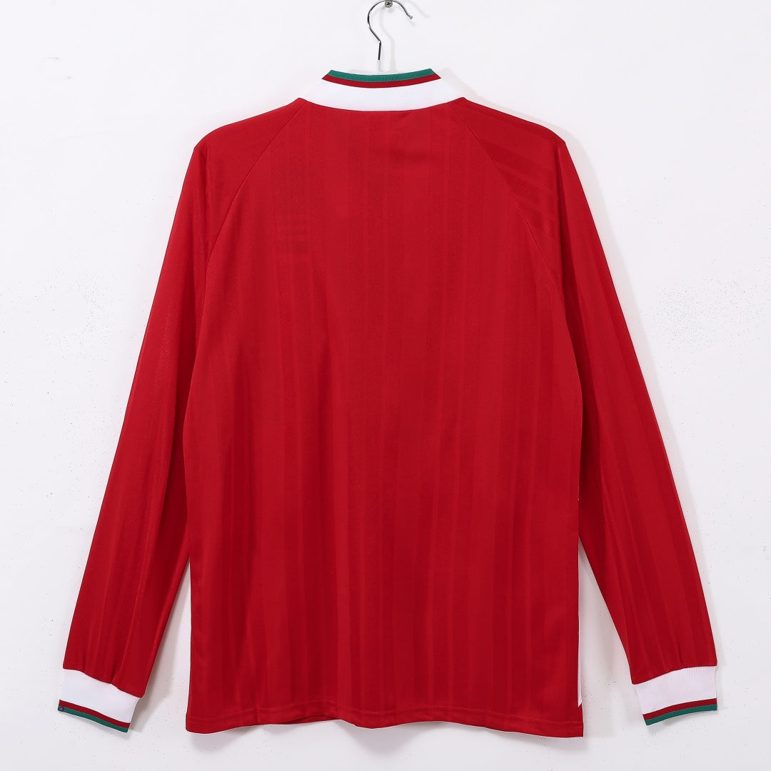 1993-1995 Maillot Retro Liverpool Domicile Manches Longues