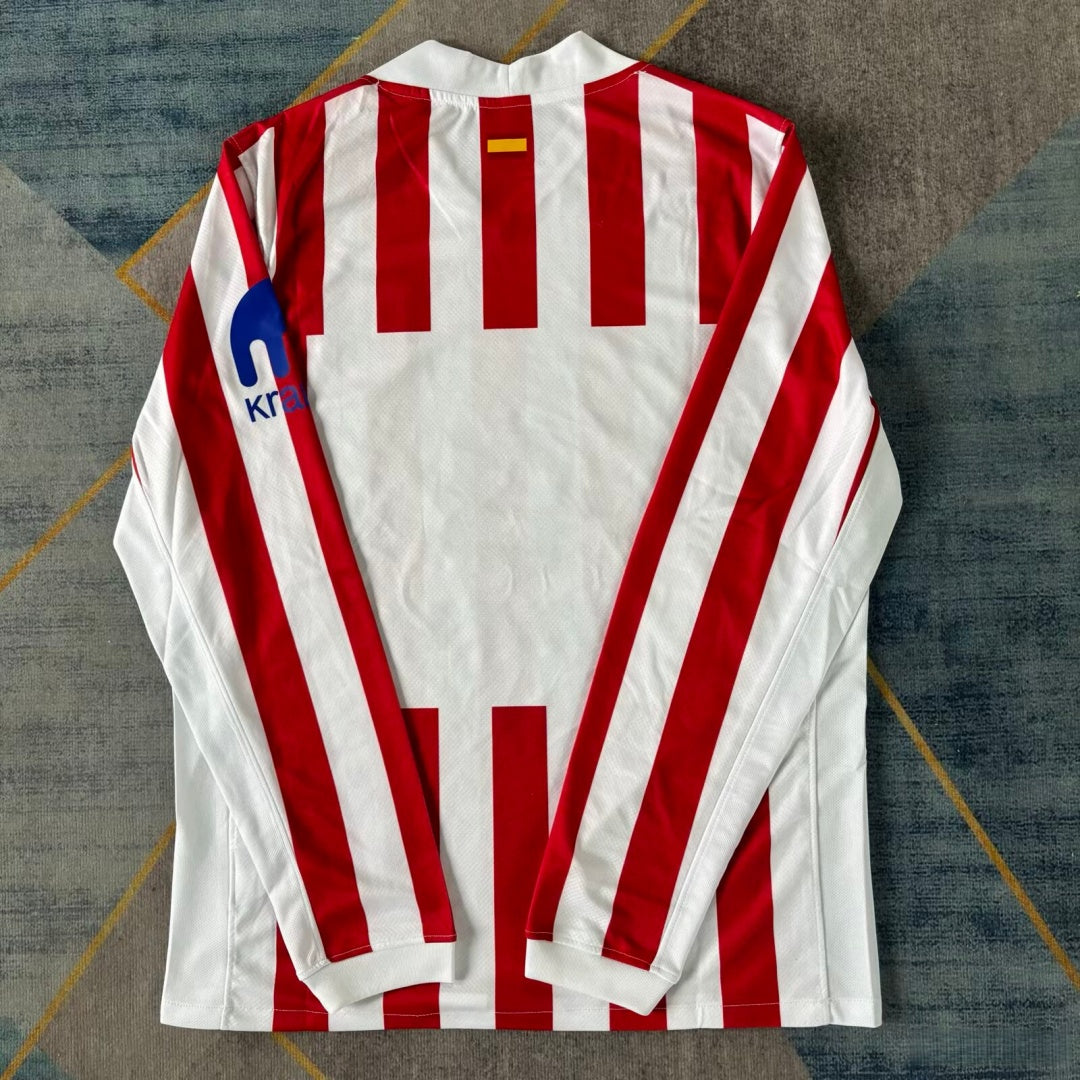 Maillot 25/26  Atlético Madrid  Domicile   Manches Longues