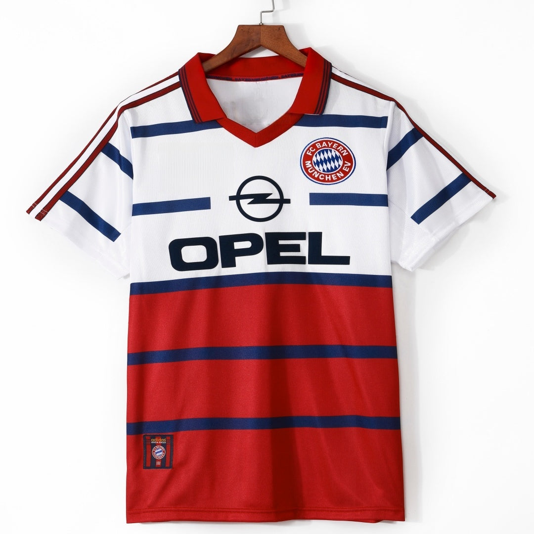 1998-2000 Maillot Bayern Munich Extérieur  Retro