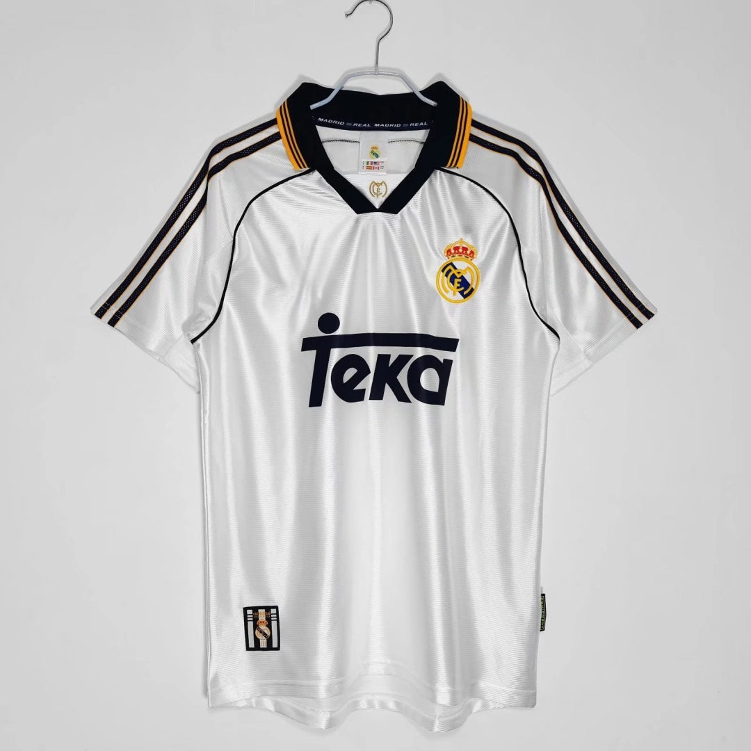1999-2001 Maillot Retro Real Madrid Domicile