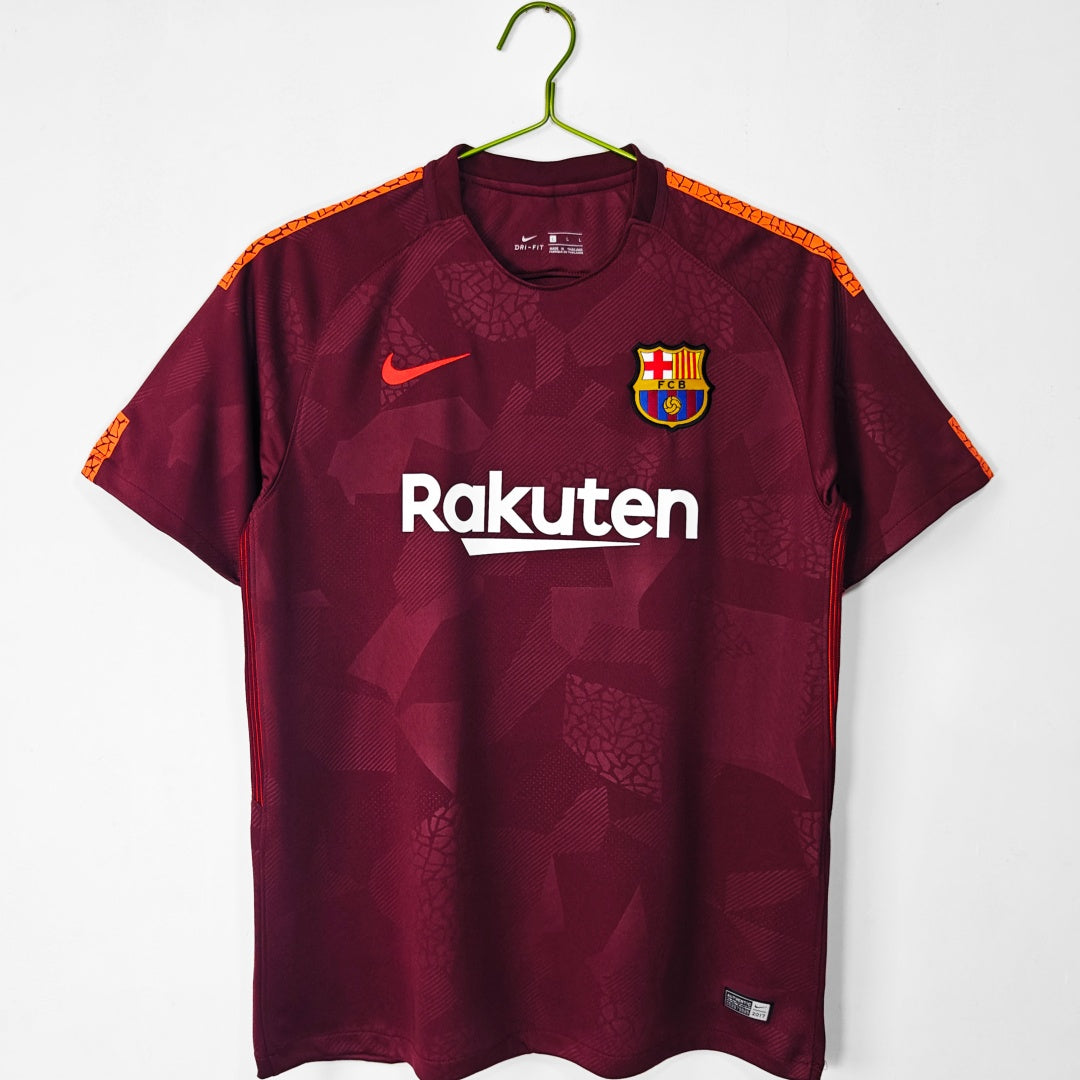 2017-2018 Maillot Barcelone Third Rétro