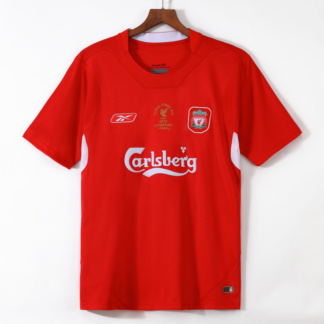 2004-2005 Maillot Liverpool   Domicile  Retro