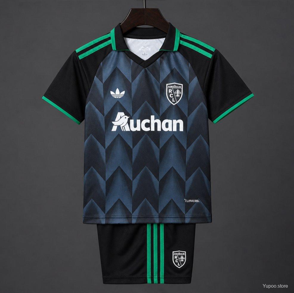 26/27 Ensemble Enfant  RC Lens Away Black Green